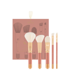 Makeup Brush 5-Piece Set - Terracotta