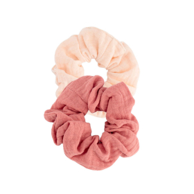 Cotton Gauze Scrunchies Gift Set Duo