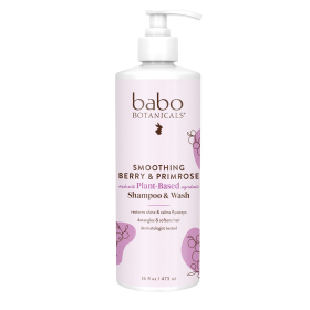 Smoothing Berry & Primrose Detangling Shampoo & Wash (Family Size)