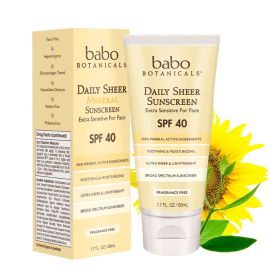 Daily Sheer SPF 40 Sunscreen For Face 