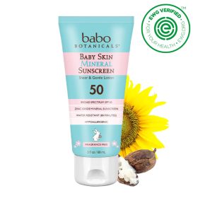 Baby Skin SPF 50 Mineral Sunscreen Lotion