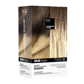 Color Bright Champagne Please One Step Bleach & Color Kit (Warm Blonde)