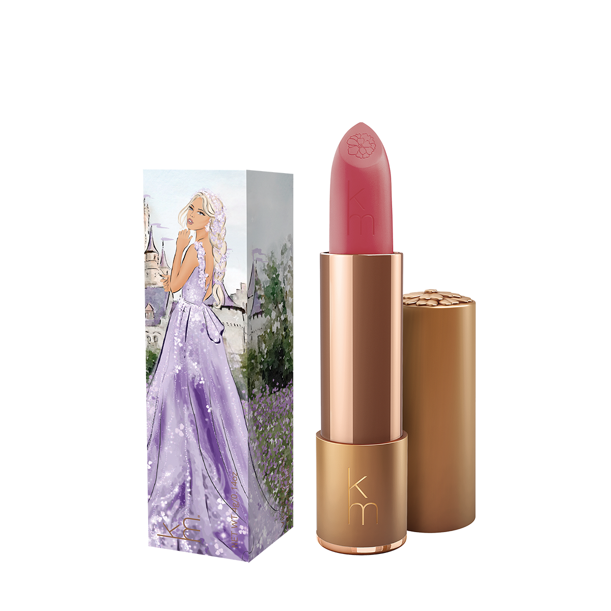 Natural Lipstick 05 - Violet Mousse