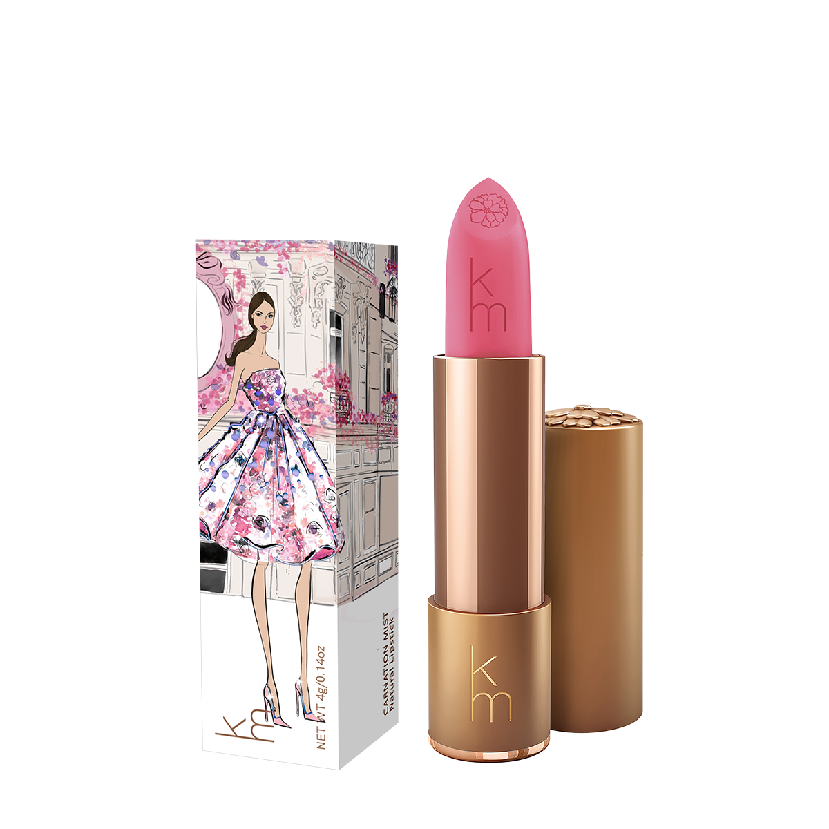 Natural Lipstick 06 - Carnation Mist