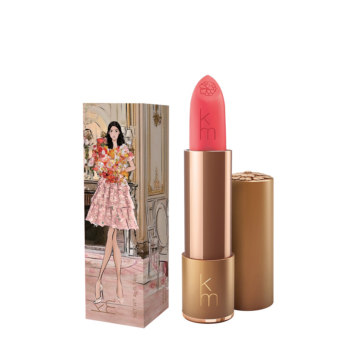 Natural Lipstick 17 - Poppy Passion