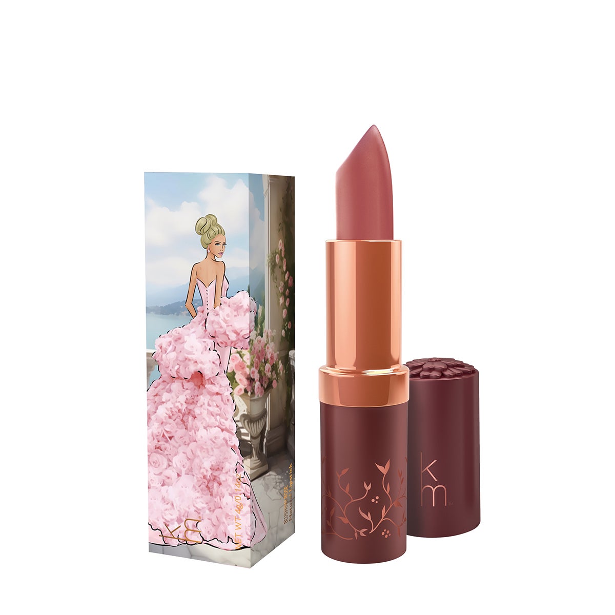 Natural Lipstick 23 - Blushing Rose