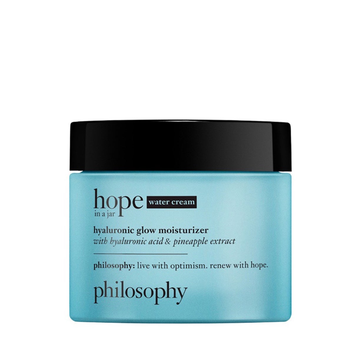 Hope In A Jar Water Cream Hyaluronic Glow Moisturizer