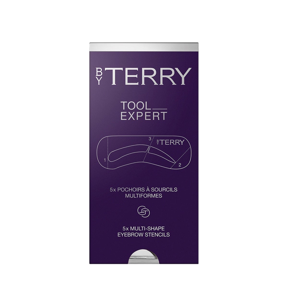 Tool-Expert Multi-Shape Eyebrow Stencils (5-Pack)