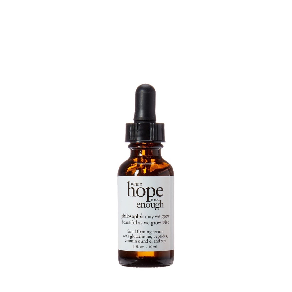 When Hope Is Not Enough Facial Firming Serum