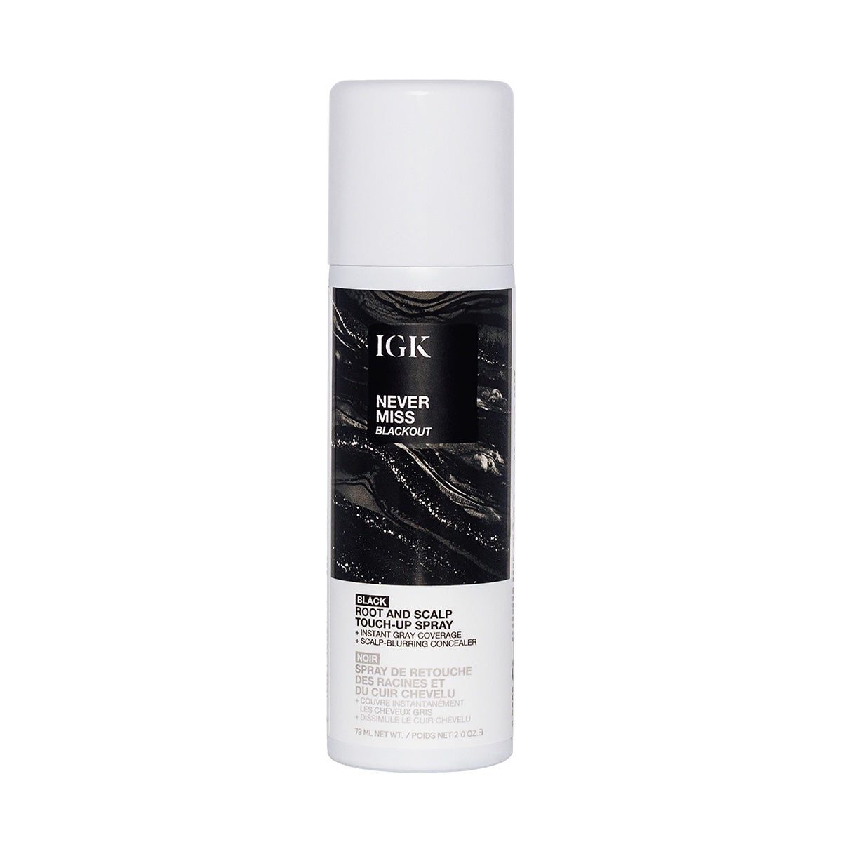 Never Miss Root And Scalp Touch-Up Spray - Blackout (Black)