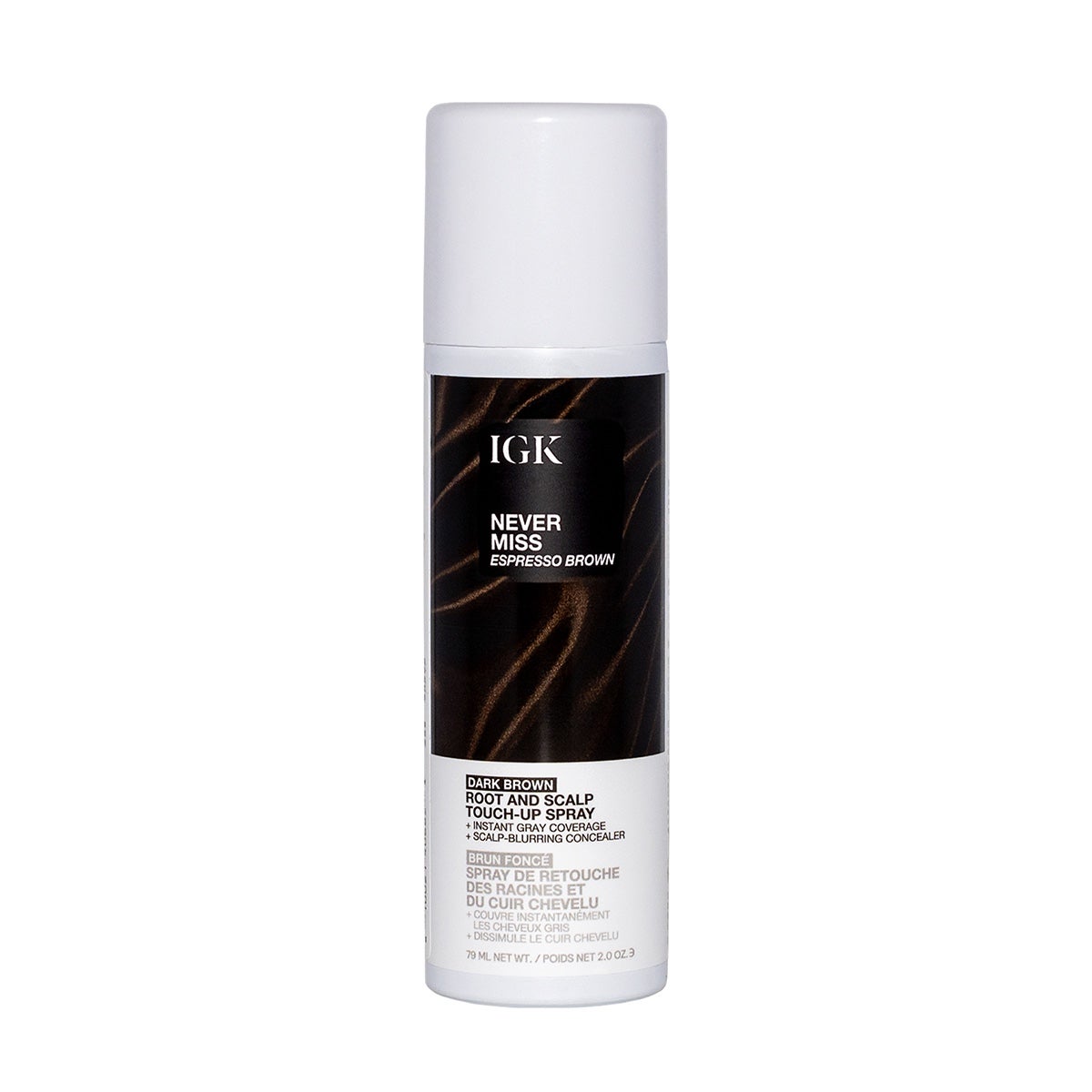 Never Miss Root And Scalp Touch-Up Spray - Espresso Brown (Dark Brown)