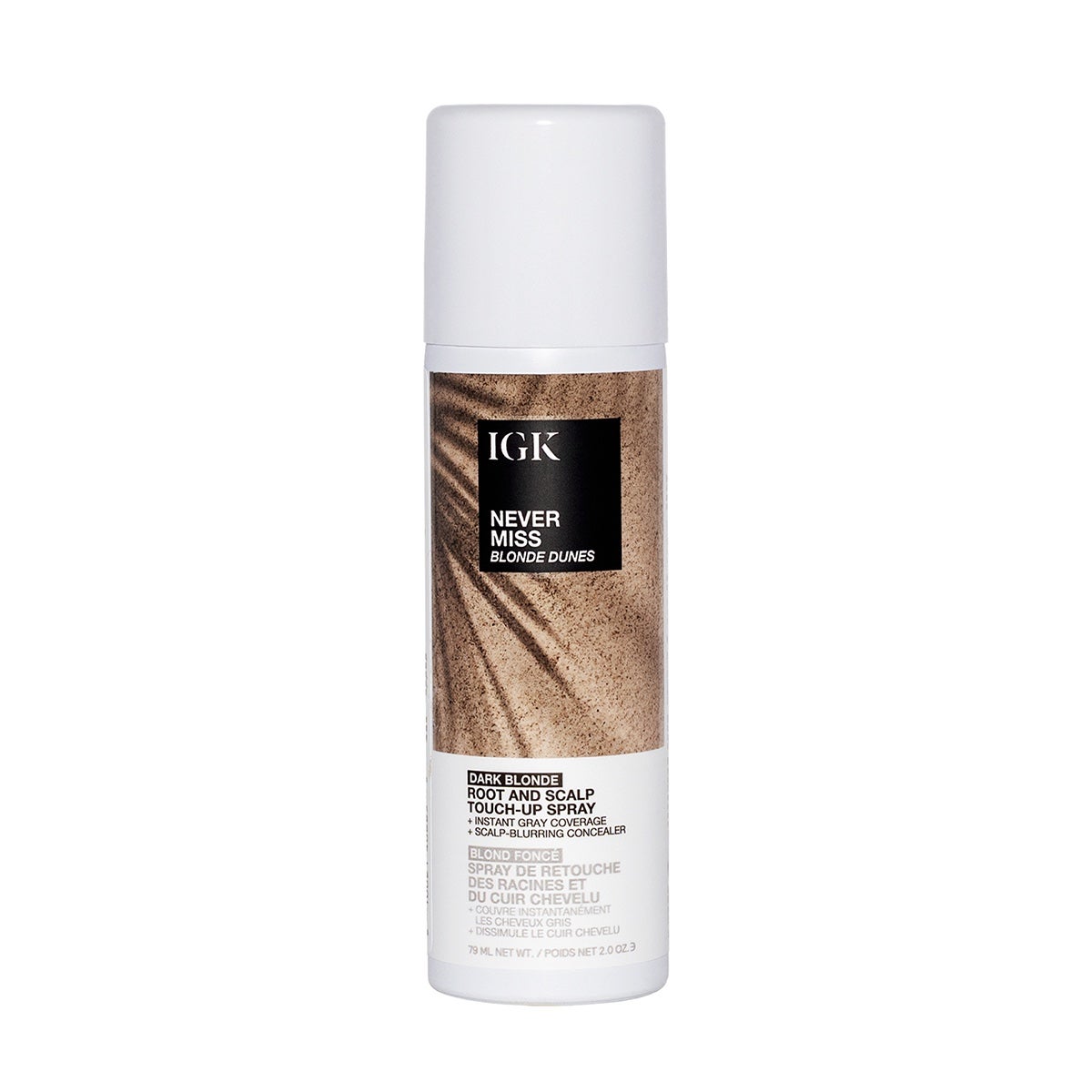 Never Miss Root And Scalp Touch-Up Spray - Blonde Dunes (Dark Blonde)