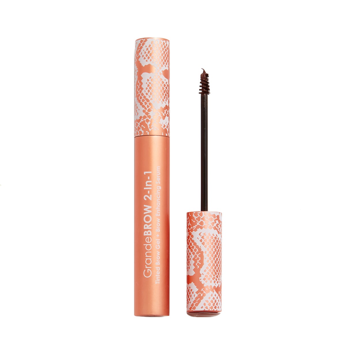 GrandeBROW 2-In-1 Tinted Brow Gel + Brow Enhancing Serum - Auburn