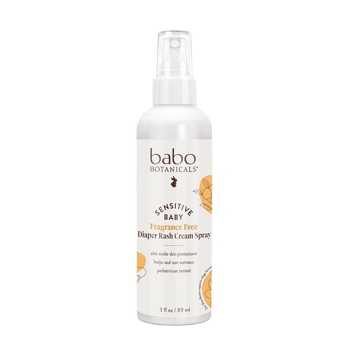 Sensitive Baby Fragrance-Free Diaper Rash Cream Spray