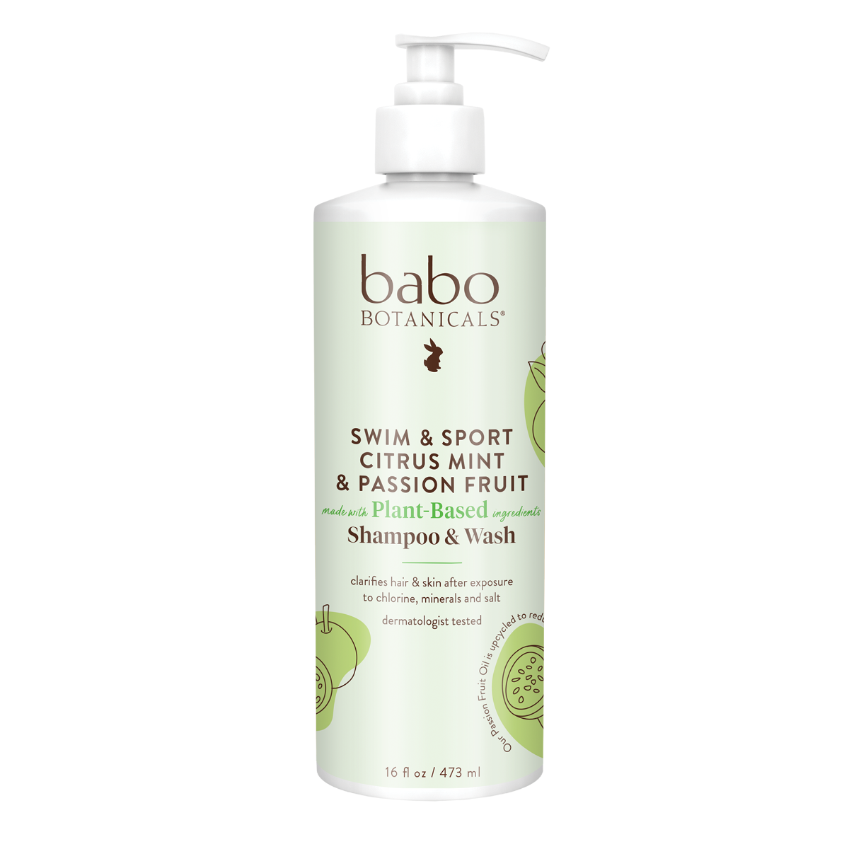 Swim & Sport Citrus Mint & Passion Fruit Shampoo & Wash (Family Size)