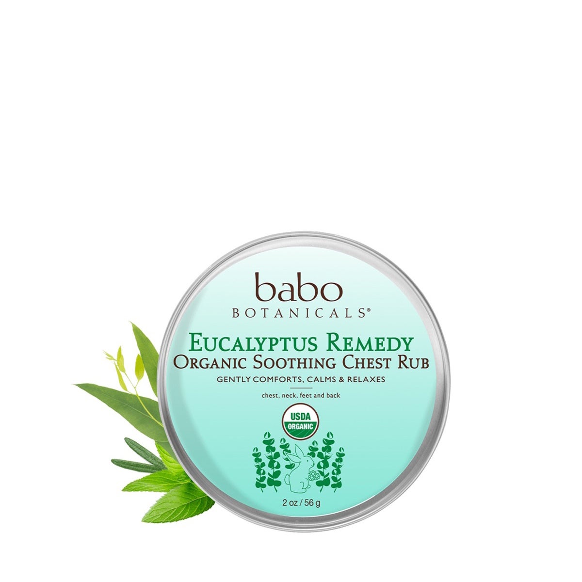 Eucalyptus Remedy Organic Soothing Chest Rub