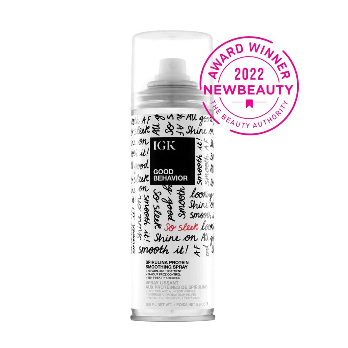 Good Behavior Spirulina Protein Smoothing Spray