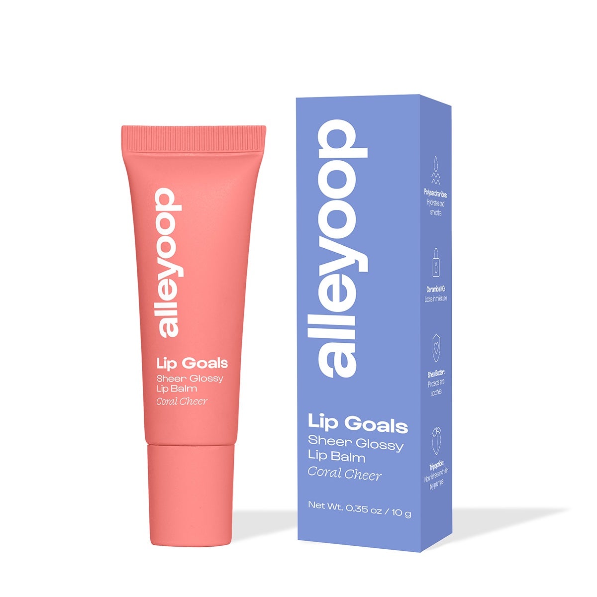 Lip Goals Triple Peptide Gloss - Coral Cheer