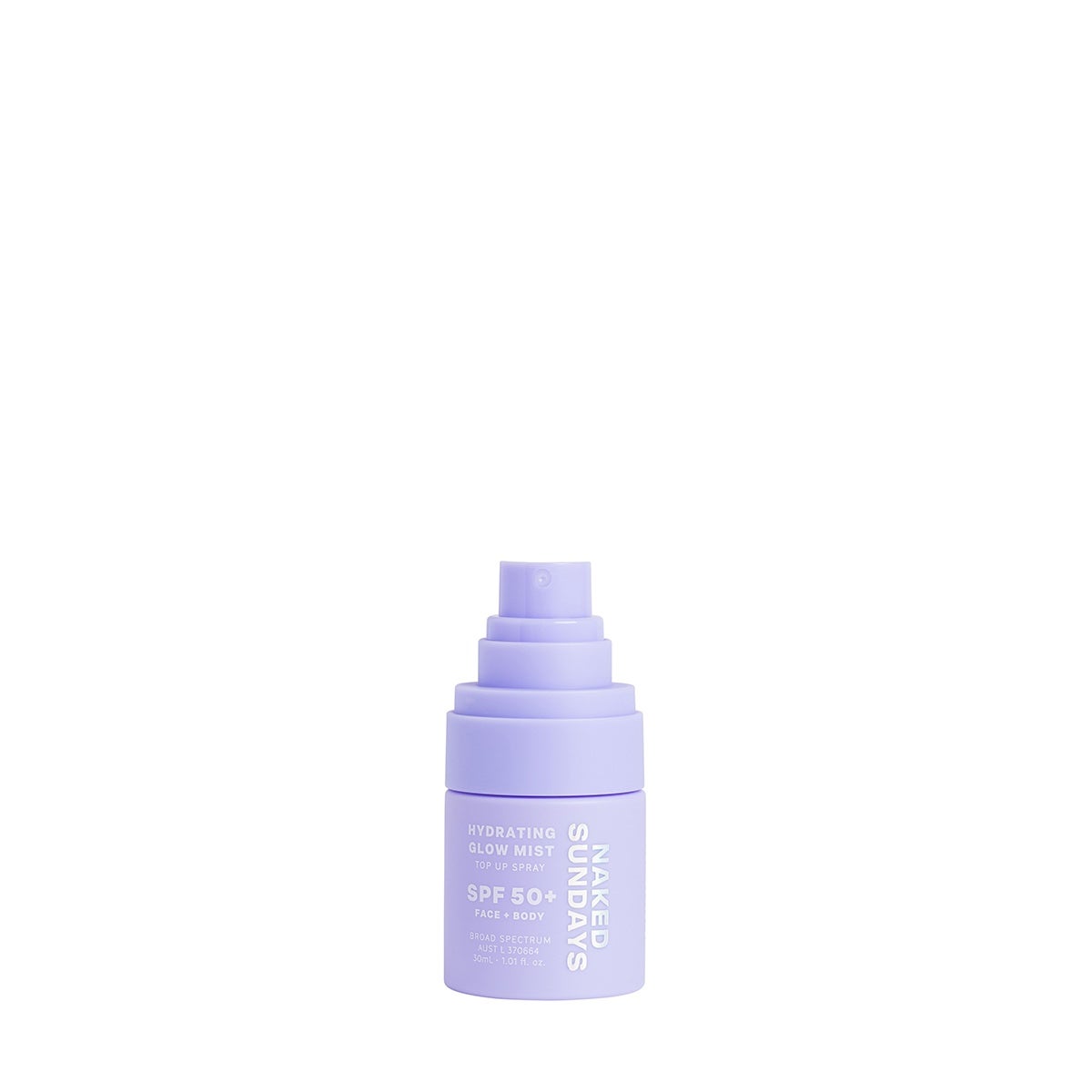 Hydrating Glow Mist Sunscreen Top Up Spray SPF50 (Travel Size)